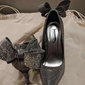 J.Renee silver now heels